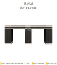 Double manicure table