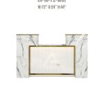 Reception desk for nail new reception counter