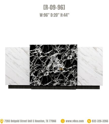 Reception front desk reception counter