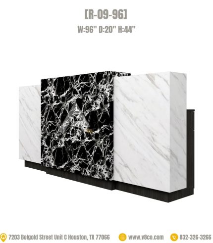 Salon reception counter modern design