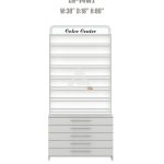 Nail polish shelf 14W Savona