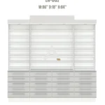 Dip powder display rack 86 inch