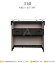 Reception desk reception counter