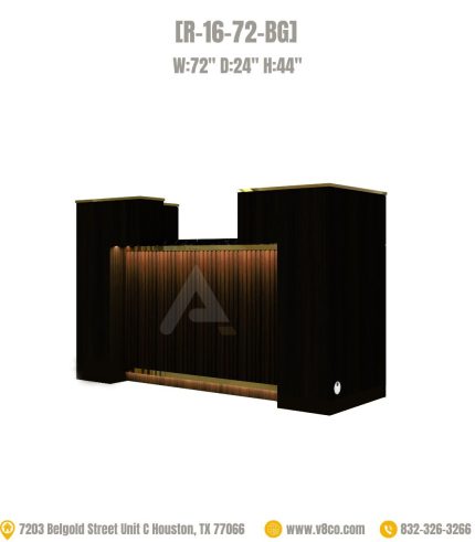 Reception Desk, Reception Counter R-16-72-BG-2