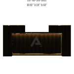 Nail salon reception desk