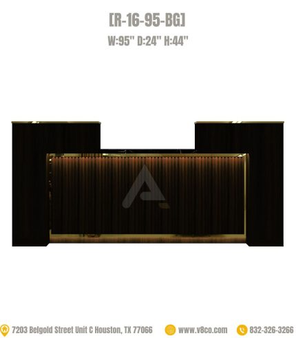 Nail salon reception desk