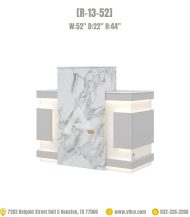 Reception counter reception front desk