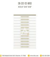 Dipping powder display cabinet 12 drawers