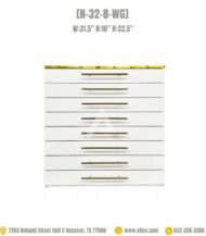 Dip powder cabinet manufactured directly from the factory