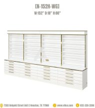 Polish Powder Display Cabinet N-152H-WG-2 Luxe
