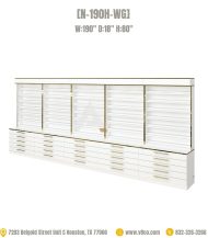 Nail Polish Cabinet N-190H-WG-2 Luxe