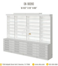 Nail polish display rack 103 inch