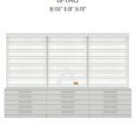 Polish cabinet 114 inch