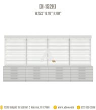 Nail polish display cabinet 152H Savona