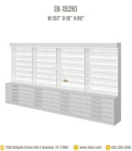 Nail polish display cabinet 152H2 Savona