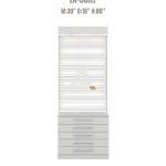 Polish Powder Display Cabinet