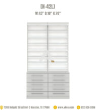 Polish cabinet 43 inch