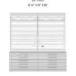 Polish powder display cabinet Savona