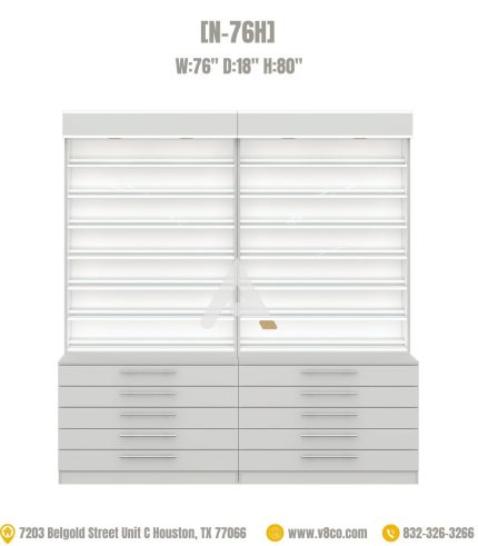 Polish powder display cabinet Savona