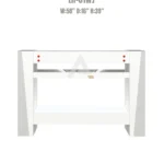 Nail dryer table 4 seats