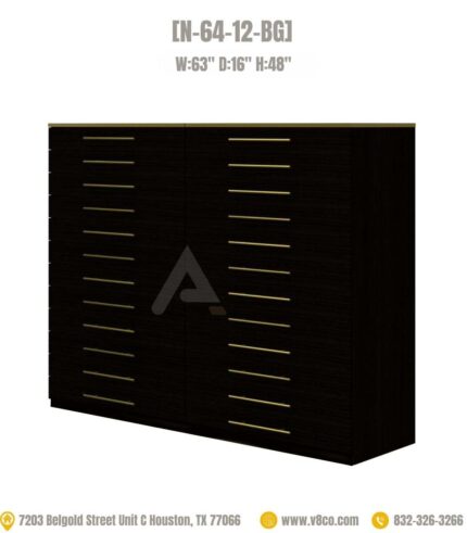 Powder cabinet polish cabinet 24 drawers Stellar