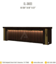 Triple Nail Table Marble Top