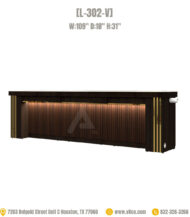 Triple Nail Table Marble Top