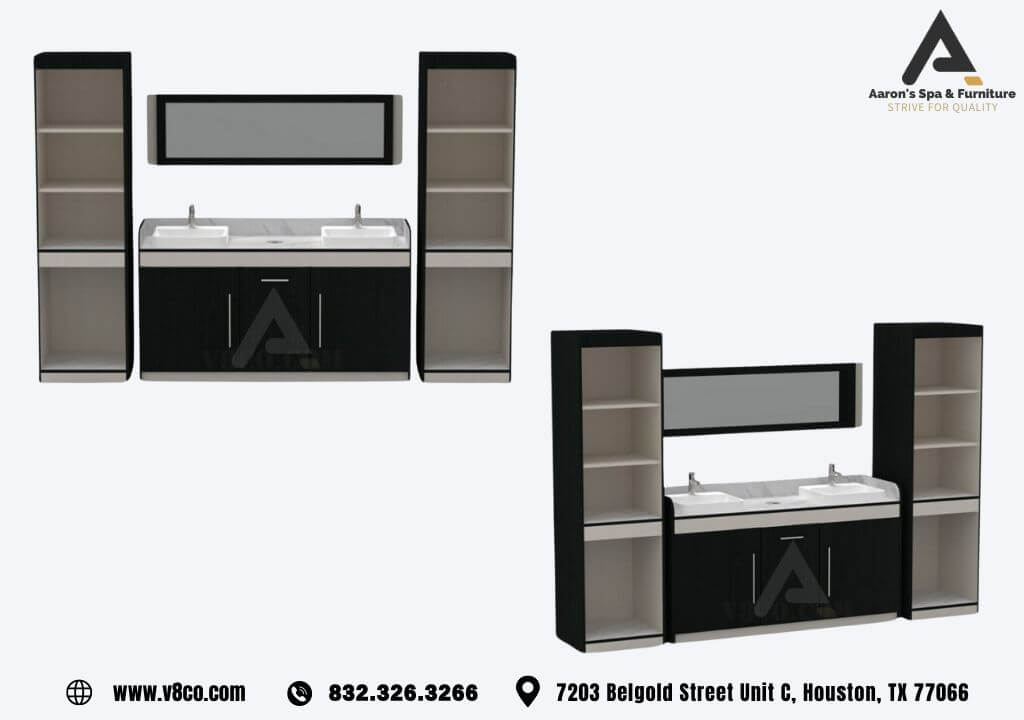 Arden Double Sink For Nail 