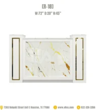 Reception desk reception counter for salon