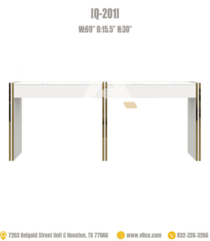 Double nail tables manicure tables