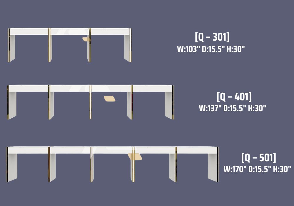 Nail desk has reasonable prices
