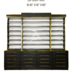 Polish rack 86 inch display