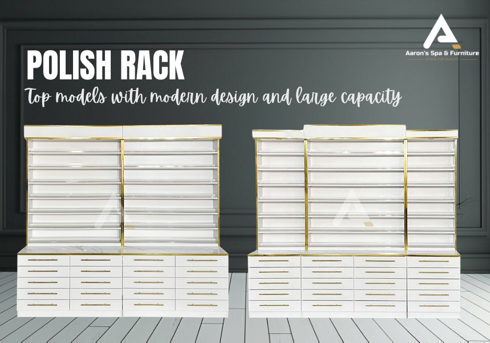 polish rack nail polish display cabinet for nail salon