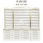 Nail polish display cabinet polish rack