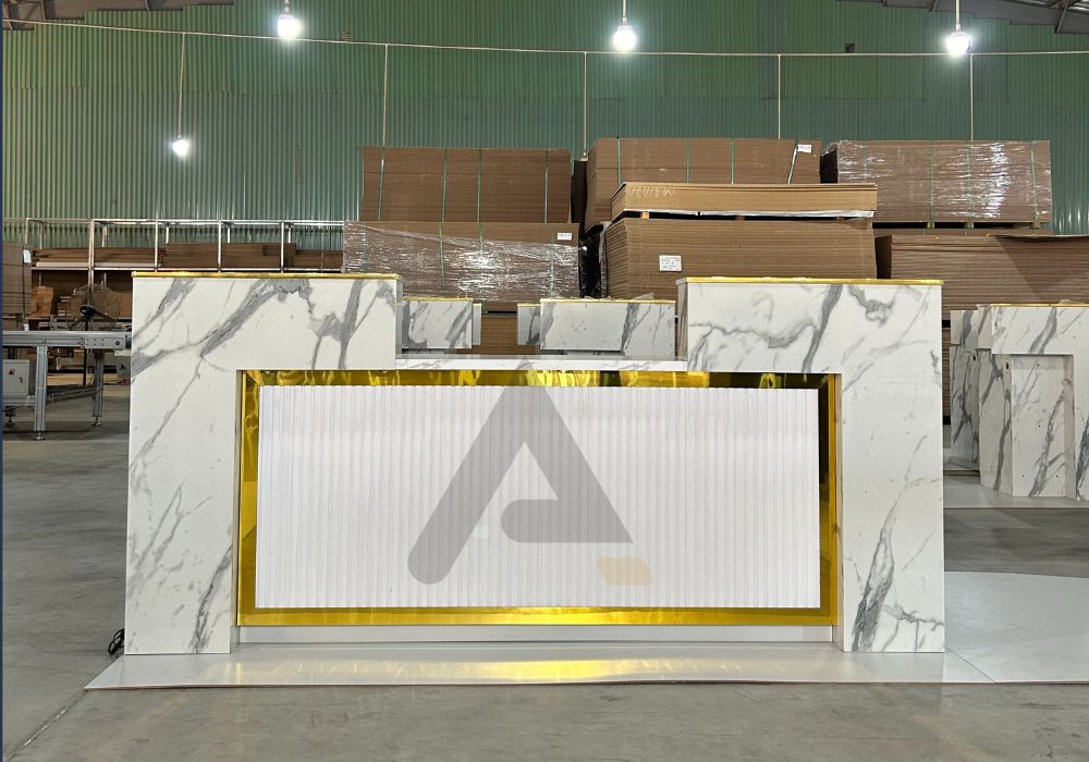 Reception model suitable for modern salon style