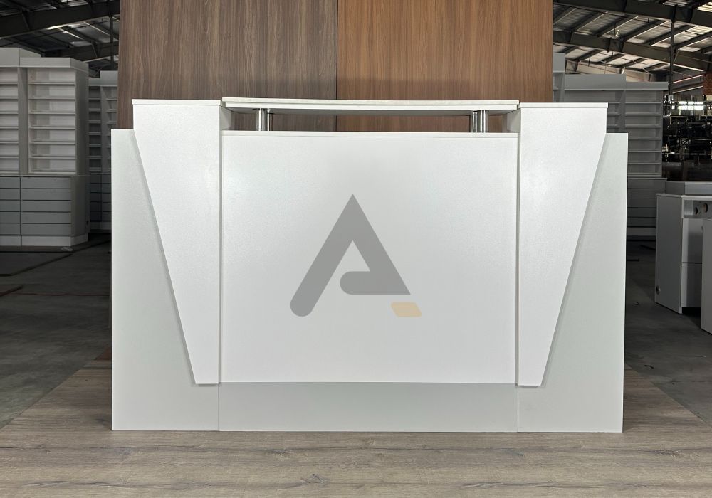 modern reception counter reception desk with counter for nail salon