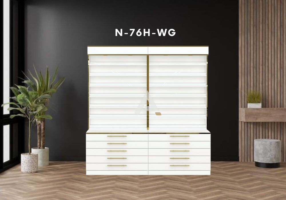 Polish and powder rack optimizes costs for every salon 