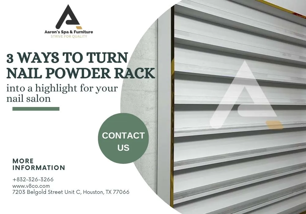 Nail powder rack dip powder rack