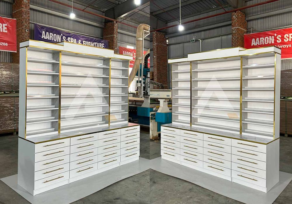 Dip powder display rack polish rack