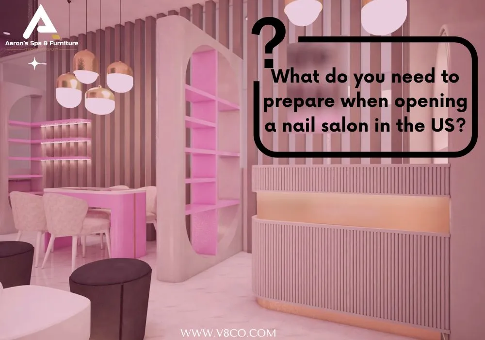 Open a nail salon in the US nail salon furniture