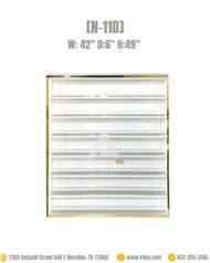 Hanging nail polish rack