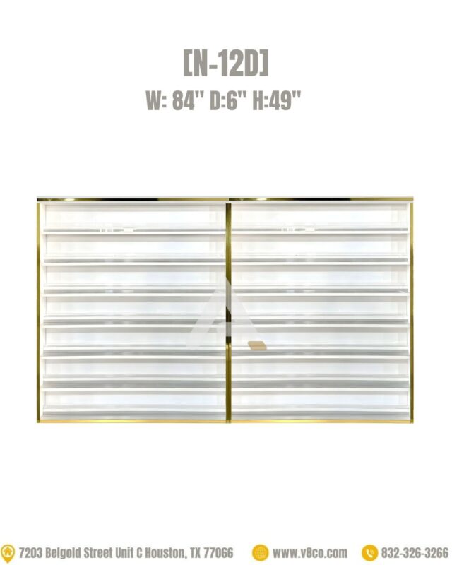 Double nail polish rack wall rack