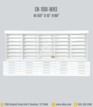 Nail polish cabinet nail polish rack