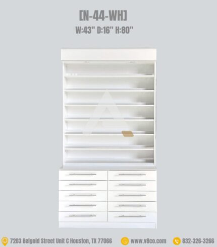 Nail polish display rack