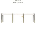 Triple nail table manicure table