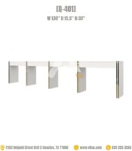 Manicure table ventilation